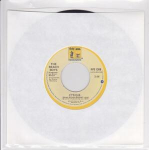 ■中古品■The Beach Boys ビーチ・ボーイズ/it's O.K. +had to phone ya(USED 7 INCH SINGLE)