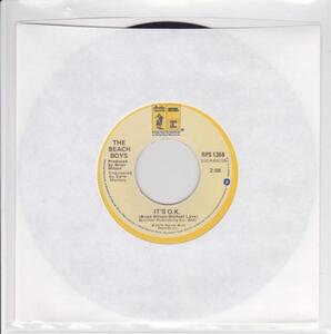 ■中古品■The Beach Boys ビーチ・ボーイズ/it's O.K. +had to phone ya(USED 7 INCH SINGLE)