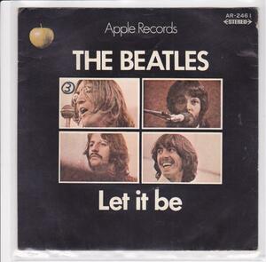 # secondhand goods #The Beatles Beatles /let it be + you know my name(USED 7 INCH SINGLE) #1