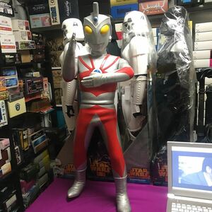 sigoo Ultraman Ace Ultraman A big size sofvi figure height approximately 80cm life-size ... large power figure ABC TOY