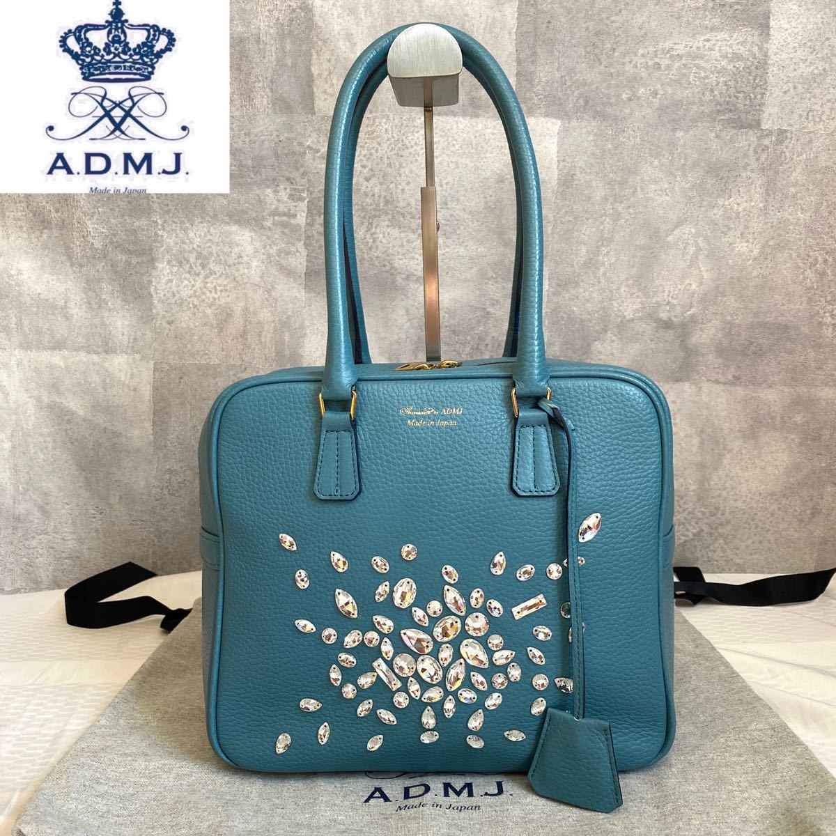 美品 定価137,500円 A.D.M.J エーディーエムジェー トートバッグ