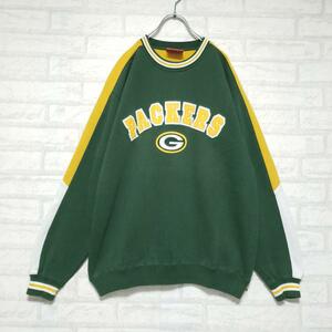 NFL グリーンベイ・パッカーズ Green Bay Packers 刺繍スウェット トレーナー オフィシャル 