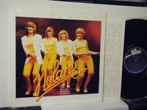 ▲LP NOLANS ノーランズ / MAKING WAVES 国内盤 CBSソニー 25・3P-244 「I'M IN THE MOOD FOR DANCING」 ◇r41008