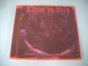 ■CD V.A.(ORIGINAL LOVE他) / LOVE IS THIS: A TOP COLLECTION OF 16 TENDER BLEEDING HITS 香港盤 VASELINE RECORDS ◇r41011