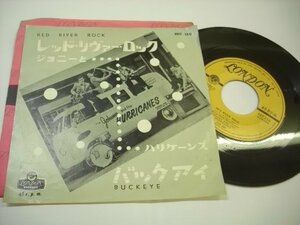 [EP] JOHNNY AND THE HURRICANES ジョニーとハリケーンズ / RED RIVER ROCK レッド・リヴァー・ロック キングレコード HIT-119 ◇r41024