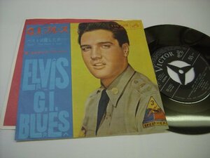 [EP] ELVIS PRESLEY エルヴィス・プレスリー / G.I. BLUES G.I.ブルース 国内盤 ビクター音楽産業 SS-1251 ◇r41024