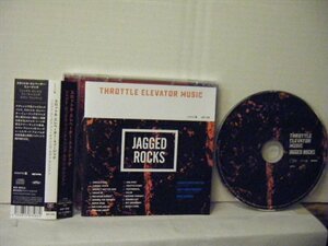 ▲帯付CD THROTTLE ELEVATOR MUSIC / JAGGED ROCKS feat. KAMASI WASHINGTON カマシワシントン 国内盤インパートメント AGIP3586◇r41028