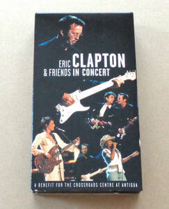 * import video VHS[ERIC CLAPTON & FRIENDS CONCERT]* Eric *klap ton, Bob *ti Ran,sheliru* black u other 