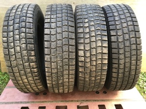 14インチ スタッドレス タイヤ 4本 セット 185/80R14 2015年製 ブリヂストン BLIZAK TM-03 残溝約7.5mm セドリック から 冬 用