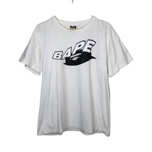 ★A BATHING APE BAPE ア ベイシング エイプ★メンズ 半袖 Tシャツ トップス 白 ホワイト size M 管:C:10_画像1