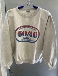 SIERRA DESIGNS K-TB 0371 Crew-Neck Sweatshirt M USED Sierra Design z crew neck sweatshirt sweatshirt made in Japan 90s