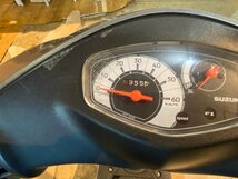 □SUZUKI ADDRESS V JBH-CA44A スズキ アドレスV 50cc 5355km シルバー 実動! 原付 原チャリ スクーター バイク 札幌発★_画像8