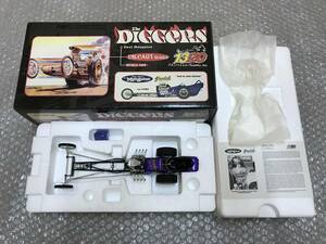 ☆SALE☆ 2500台 限定品 The DIGGERS 1/24 Tom McEuen Mongoose ミニカー 1320 yeakel マングース 3シリーズ DRAG ドラッグ NHRA スネーク