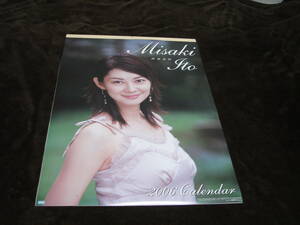  ultimate beautiful # Ito Misaki #7 sheets ..2006 year official * calendar * photographing therefore breaking the seal did only * approximately B2 size * poster as . use possibility 