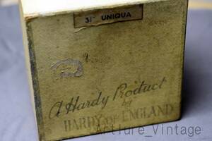 VINTAGE HARDY UNIQUA 3 3/4&#34; FISHING FLY REEL BOX,(1326-304)HARDY ENGLAND BOXのみ　希少OLD BOX #HAEDYUNIQUA #HARDYBOX