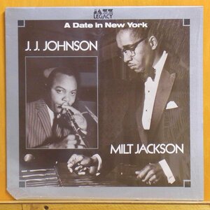 ●シュリンク美品!★J.J. Johnson & Milt Jackson『A Date In New York』US LP #60171