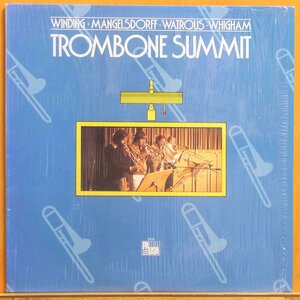 ●シュリンク美品!★Kai Winding / Albert Mangelsdorff / Bill Watrous / JIggs Whigham『Trombone Summit』USオリジLP #60191