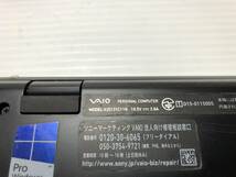 VAIO S13 VJS131C11N Core i5-6200U RAM 8GB SSD 256GB カメラ HDMI Windows11 office_画像7