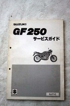 スズキGF250未使用の中身.厚い濃い内容のSM