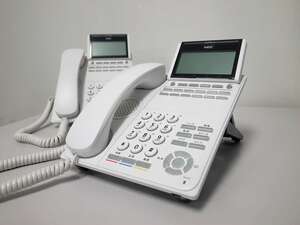 ■【☆19年製造☆WX☆】　NEC Aspire WX　12ボタン多機能電話機　【DTK-12D-1D(WH)TEL】　2台　(2)■