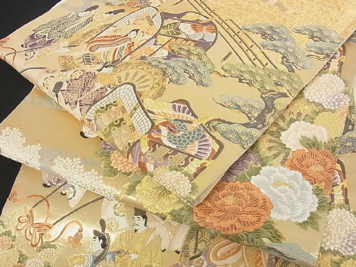 ヤフオク! -「本金 袋帯」(帯) (女性和服、着物)の落札相場・落札価格