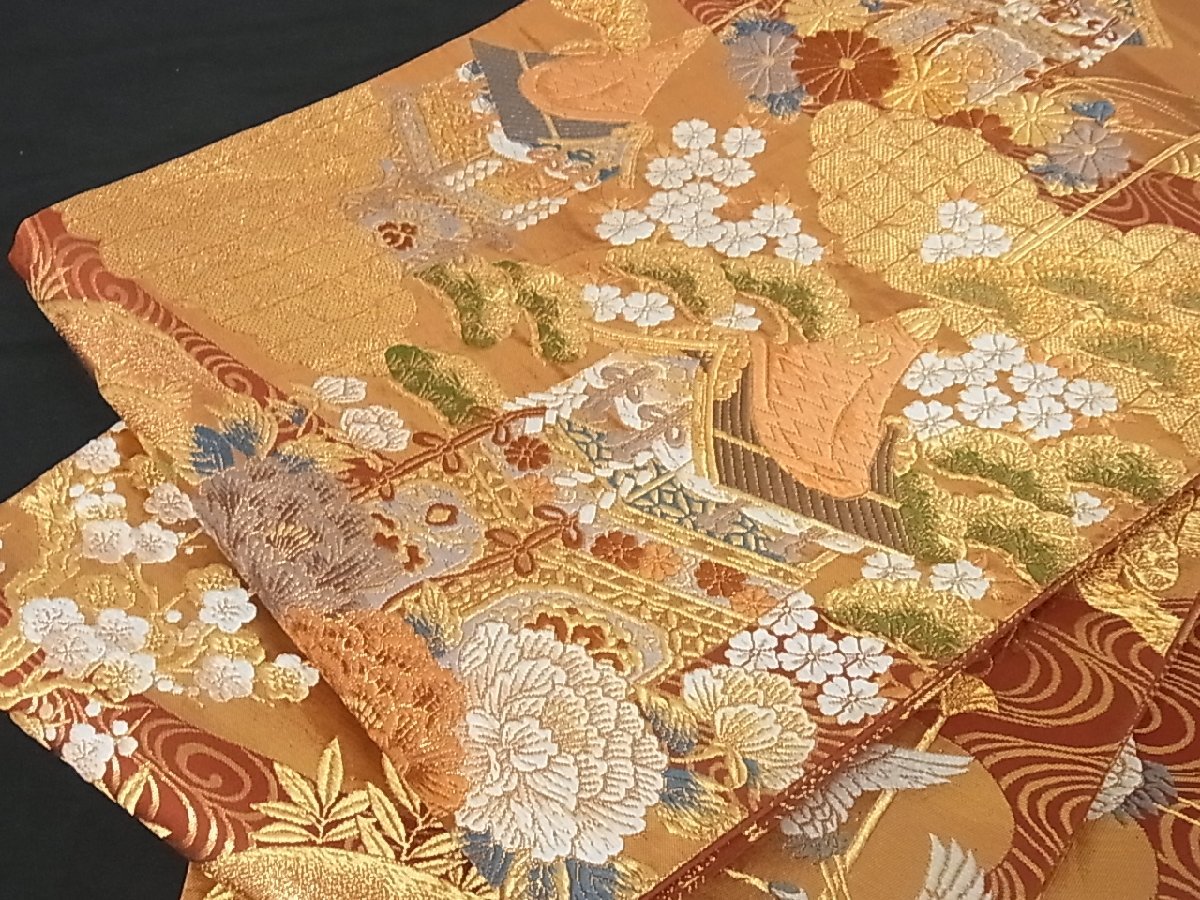 ヤフオク! -「本金 袋帯」(帯) (女性和服、着物)の落札相場・落札価格