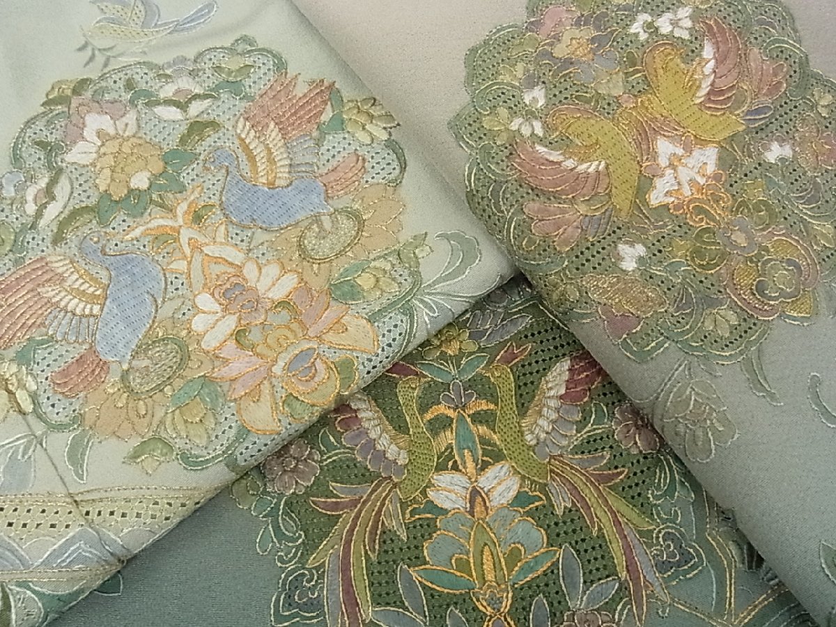 ヤフオク! -「蘇州刺繍 着物」の落札相場・落札価格