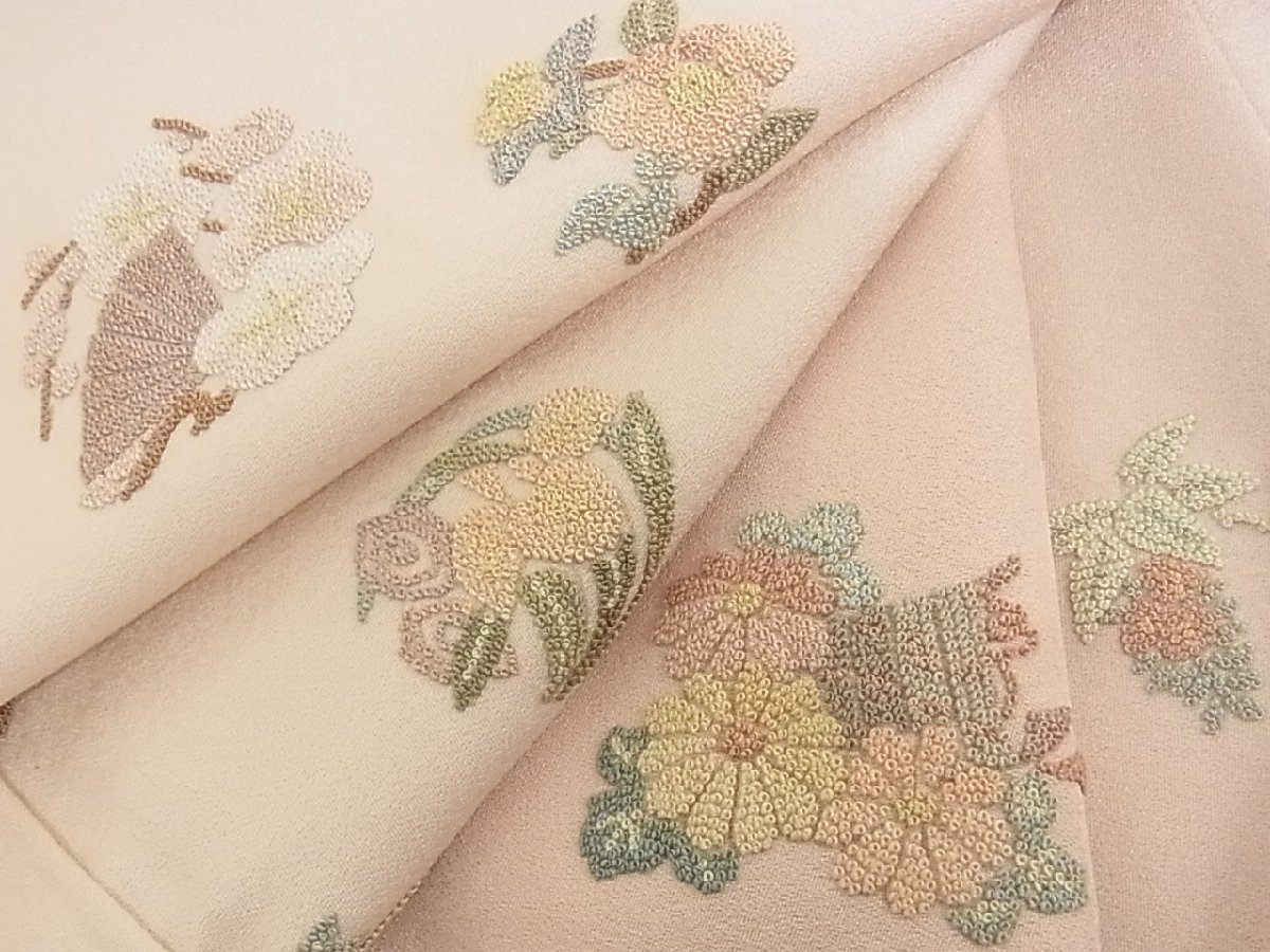 オンラインストア本物 汕頭刺繍 中国三大刺繍 訪問着 着物屋こころ ...