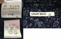 ＊ガイジンメイド GAIJIN MADE 外人公司 HRM 総柄 ポケット切替 長袖シャツ トップス S　　　　　　BJBJ.F_画像5