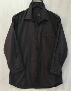 * Rico RICO 06-7H-0016 полоса Epo let 7 минут рукав рубашка tops сделано в Японии S BJAI.AJ