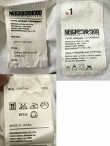 ＊ネイバーフッド NEIGHBORHOOD SPNH-CS-W01 7分袖 ラグランTシャツ トップス 日本製 WS　　　BJBJ.G_画像4