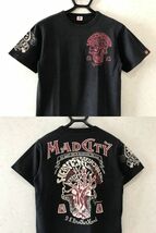 ＊ エムダブリュエス MWS ボルビック プリント 半袖 カットソー Tシャツ トップス S　　　BJBJ.C_画像5