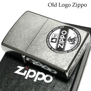 ZIPPO ロゴ ノスタルジック ジッポ ライター シルバー ストリートクローム ウィンディー かっこいい シンプル