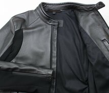 BELSTAFF (ベルスタッフ × マクラーレン) HYBRID LEATHER DRIVING JACKET / ハイブリッド レザードライビングジャケット 美品 size 44_画像4