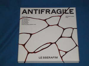 LE SSERAFIM 　ル セラフィム　★CD 『ANTIFRAGILE 』COMPACT Ver. RUBY ★ 未視聴美品　トレカ無