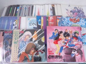  large amount anime LD laser disk together 46 point set / steel iron ji-g electro- . young lady new century GPX Cyber * Formula set sale .990-49a