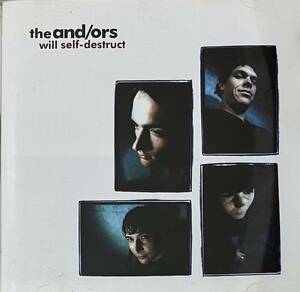 [ 帯付 / CD ] The And/Ors / Will Self-Destruct ( Indie Rock ) Better Looking Records - BLR-006 インディー ロック エモバンド