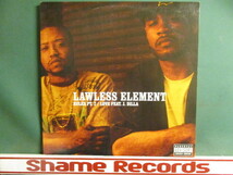 Lawless Element ： Rules Pt.2 12'' c/w Love Feat. J.Dilla (( 落札5点で送料無料_画像1