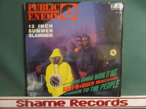Public Enemy ： Brothers Gonna Work It Out 12'' c/w Power To The People (( 落札5点で送料無料