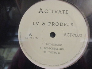 LV & Prodeje ： Activate 12'' (( In The Hood / We Gonna Ride / G-Rap GRap G Rap / West Coast West Side Westside 