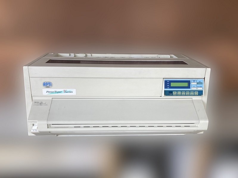直販入荷 【APTI】 ドットインパクトプリンタ PowerTyper V1000 ④