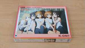  postage 710 jpy K-On!! 500 piece puzzle records out of production goods new goods unopened goods size 50×75cm