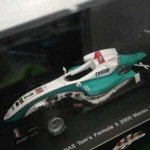 ミニカーコレクション大放出!EBBROエブロ2008フォミュラー3マカオグランプリ優勝winner PETRONAS Tom's F3 国本京佑ペトロナス トムスf308