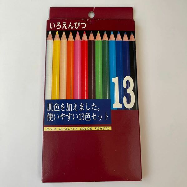 色鉛筆　13色セット　タイ製　いろえんぴつ　色えんぴつ　COLOR PENCIL