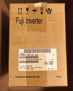 （9/9-1）(国内発送、正規品)新品開封未使用富士電機 インバーター FRN1.5E1S-2J インバータ