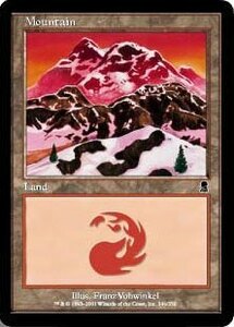 MTG　山　基本土地　344　在庫英1枚まで　オデッセイ ODY　★他多数出品中