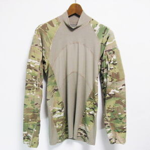 アメリカ陸軍 U.S. Army 実物 コンバットシャツ L マルチカム 迷彩 難燃性 特殊部隊 払い下げ タクティカルシャツ