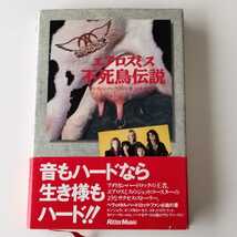 【帯付書籍】エアロスミス 不死鳥伝説 (9784845601219) AEROSMITH マーティン・ハックスリ著,山本安見訳, 96年 リットーミュージック_画像1