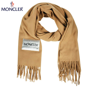  free shipping 141 MONCLER Moncler 3C00012 595MA beige SCIARPA wool muffler 