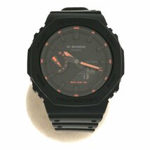 G-SHOCK ジーショック 【men3581D】 CASIO カシオ GA-2100-1A4JF NEON ACCENT 腕時計 アナデジ クォーツ メンズ 美品 箱付き オクタゴン GB_画像1